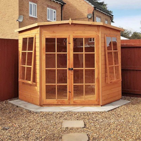 Shire Hampton Corner Summerhouse 7x7