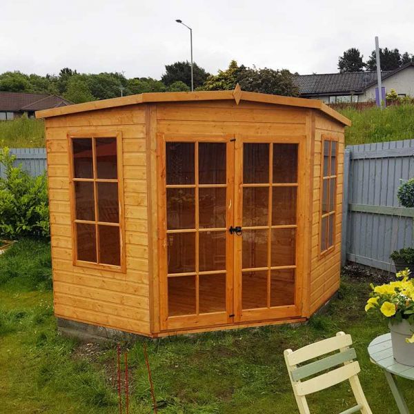 Shire Hampton Corner Summerhouse 8x8