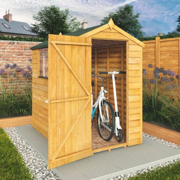 Mercia Value Overlap Apex Shed 6x4