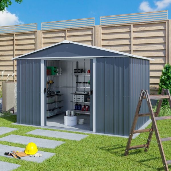 Yardmaster Castleton 108AEYZ Metal Shed 2.85 x 2.26m