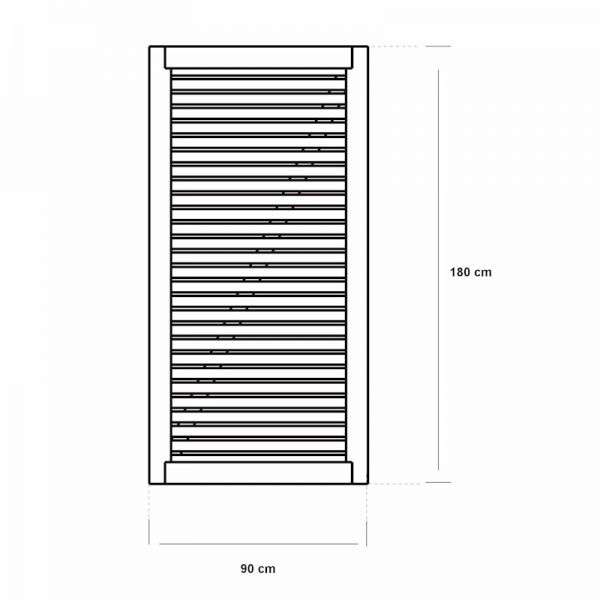 Grange Contemporary Vogue Gate 1.8m