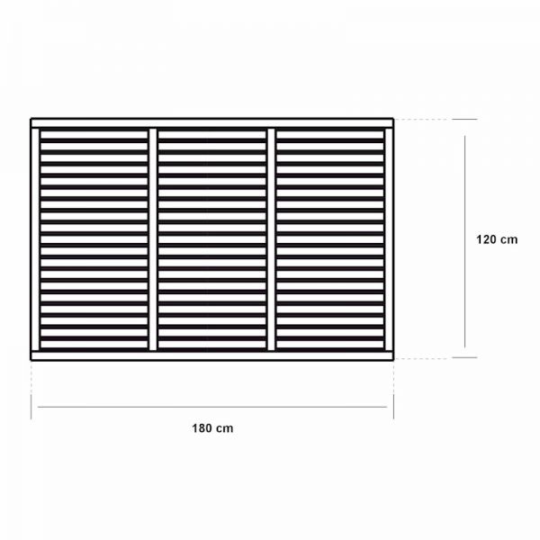 Grange Contemporary Vogue Panel 1.2m