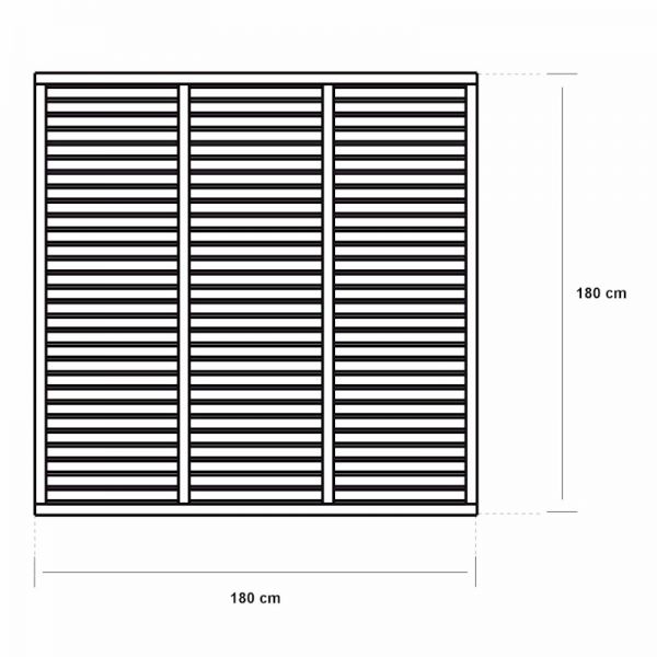 Grange Contemporary Vogue Panel 1.8m