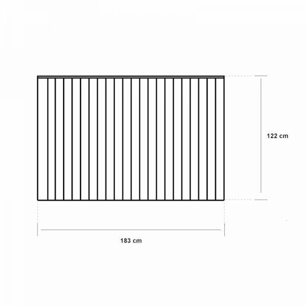 Grange Standard Featheredge Panel 1.2m