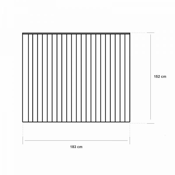 Grange Standard Featheredge Panel 1.5m