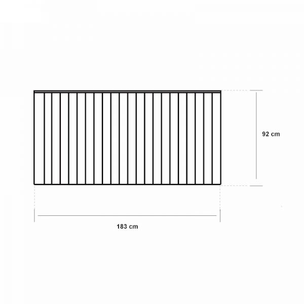 Grange Standard Featheredge Panel 0.9m