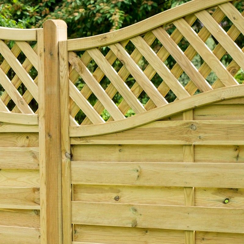 Grange Elite Meloir Fence Panel 1.05m - One Garden