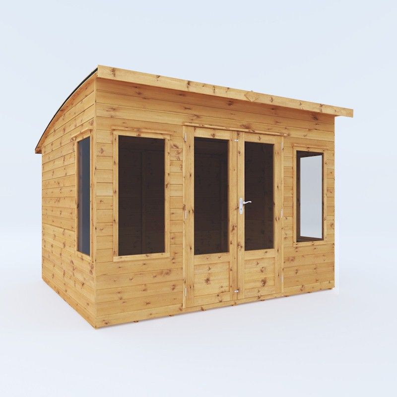 Mercia Helios Curved Roof Summerhouse 10x8 - One Garden