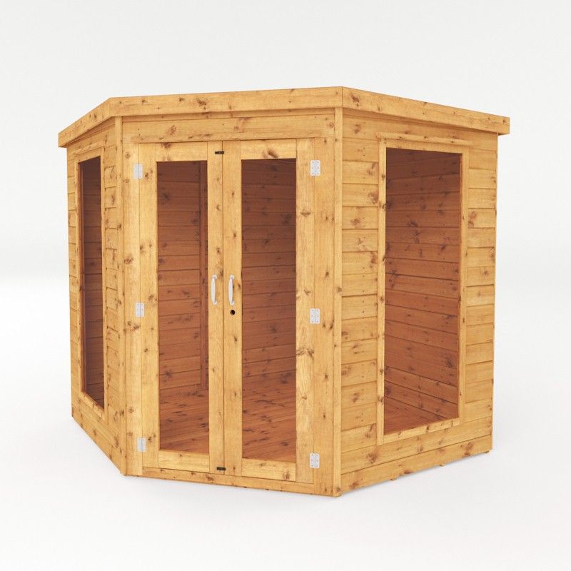 Mercia Premium Corner Summerhouse 7x7 - One Garden