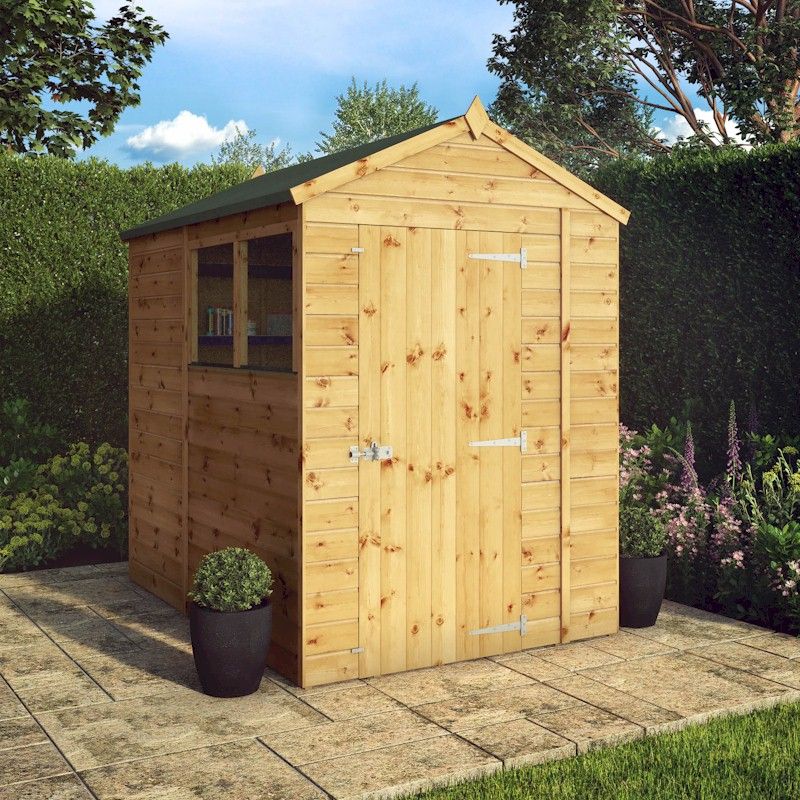 Mercia Shiplap Apex Shed 7x5 - One Garden