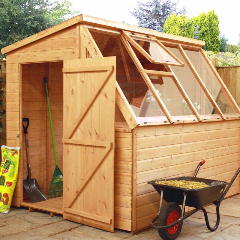 Mercia Premium Shiplap Potting Shed 8x6 - One Garden