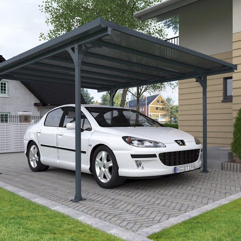 Palram - Canopia Carport Verona 5000 Grey - One Garden