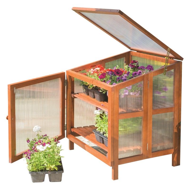 Rowlinson Hardwood Cold Frame - One Garden