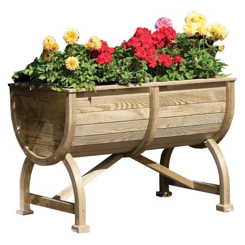 Rowlinson Marberry Barrel Planter - One Garden