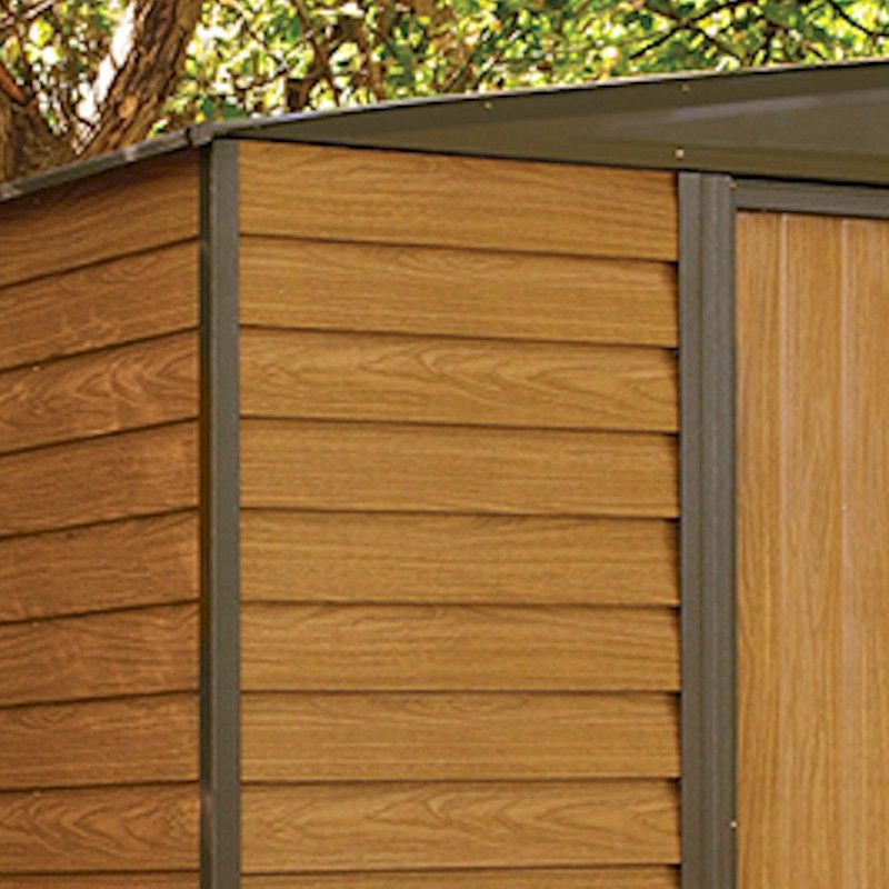 Rowlinson Woodvale Metal Apex Shed 10x12 - One Garden