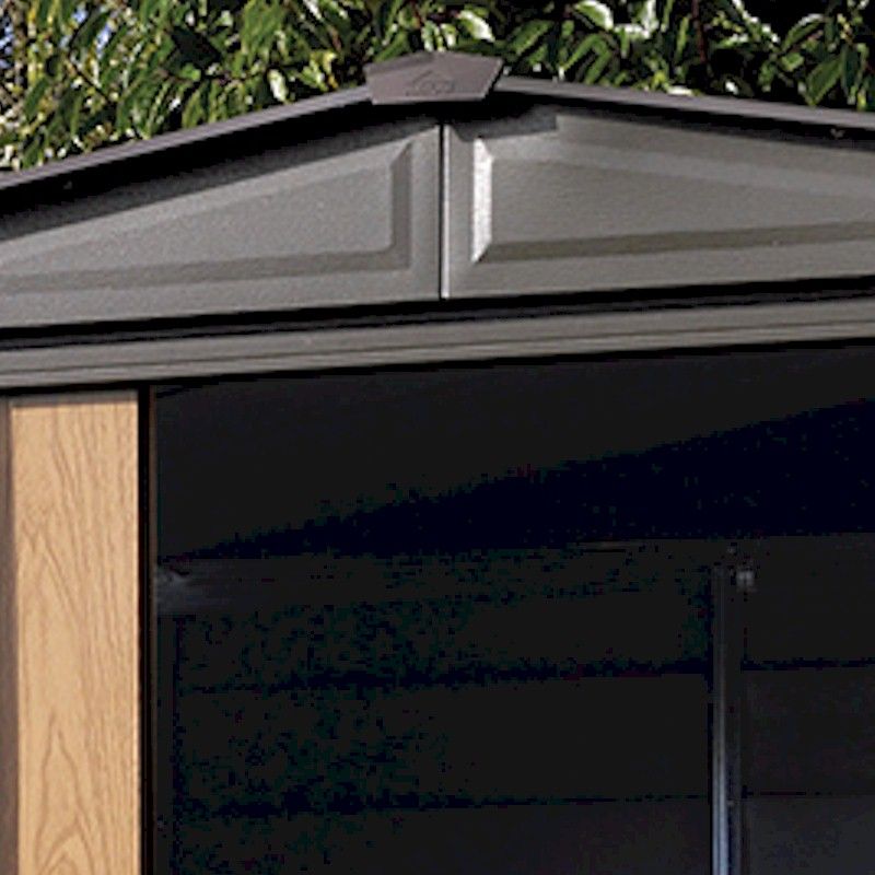 Rowlinson Woodvale Metal Apex Shed 6x5 - One Garden