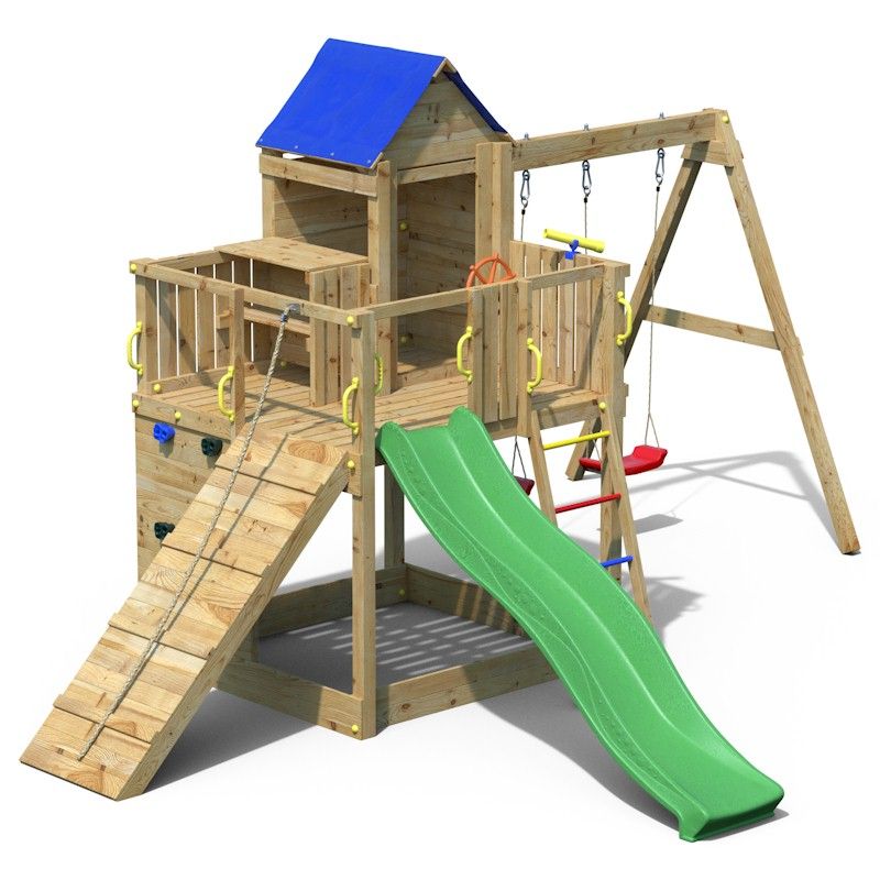 Shire Treehouse Activity Climber Set - One Garden