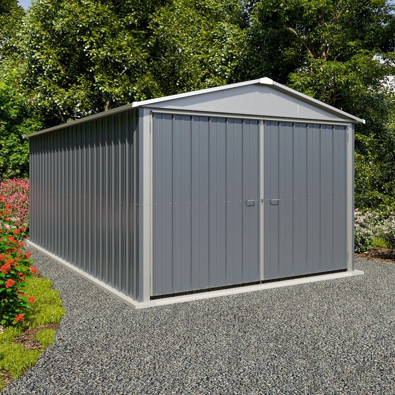 Yardmaster 1017A Metal Garage 2.8 X 5m - One Garden