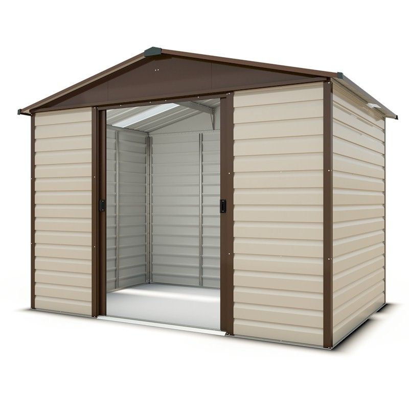 Yardmaster Shiplap 106TBSL Metal Shed With Floor Support Frame 2.85 X 1 ...