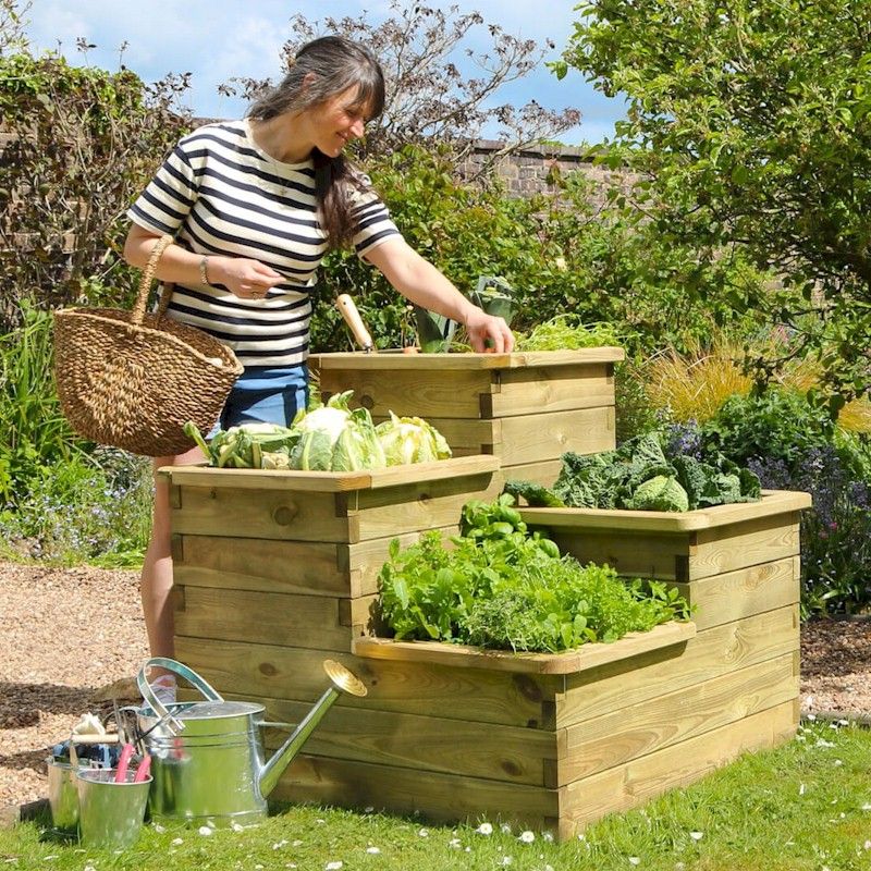 Zest 4-Tier Raised Bed - One Garden