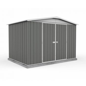 Absco Regent Woodland Grey Metal Shed 3.0m x 2.18m image