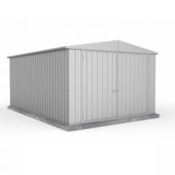 Absco Utility Workshop Zinc Metal Shed 3.0m x 4.48m image