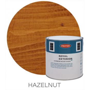 Protek Royal Exterior Wood Stain - Hazelnut 1 Litre image