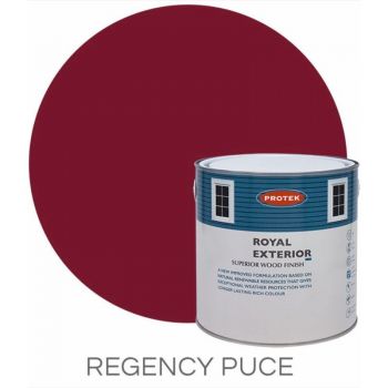 Protek Royal Exterior Wood Stain - Regency Puce 5 Litre image