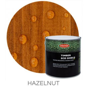 Protek Timber Eco Shield Treatment - Hazelnut 2.5 litre image