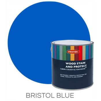 Protek Wood Stain & Protector - Bristol Blue 25 Litre image