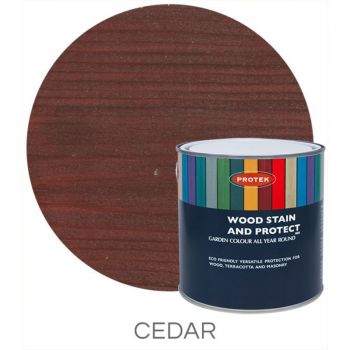 Protek Wood Stain & Protector - Cedar 25 Litre image