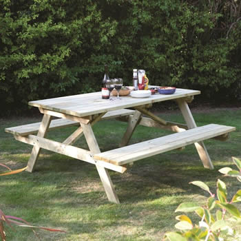 Rowlinson 4ft Picnic Bench image
