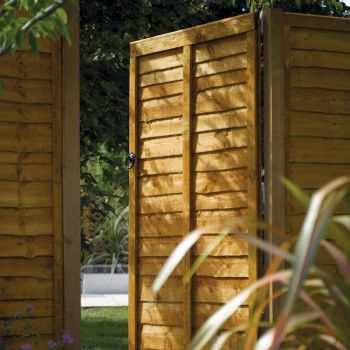 Rowlinson Traditional Lap Gate Pressure Treated 6ft x 3ft image