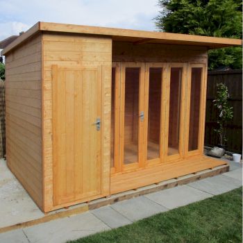 Shire Aster Summerhouse 12x8 (Left) image