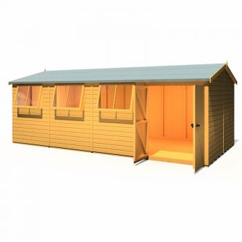 Shire Atlas Reverse Shed 10x20 with Double Doors image