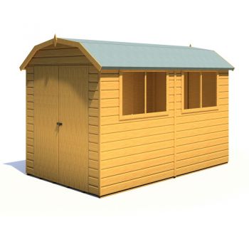 Shire Barn Shed 10x6 with Double Doors image