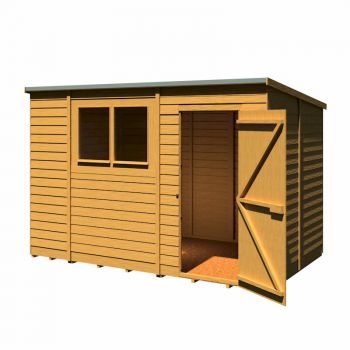 Shire Overlap Pent Shed 10x6 image