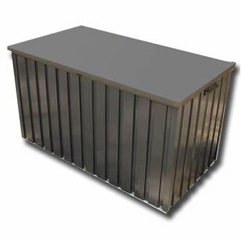 Store More Anthracite Metal Cushion Box 4x2 image