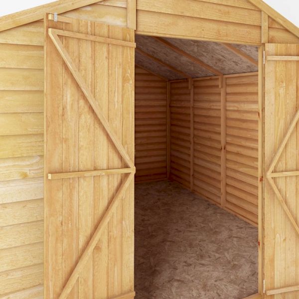 Mercia Overlap Apex Shed 10x8 - Windowless