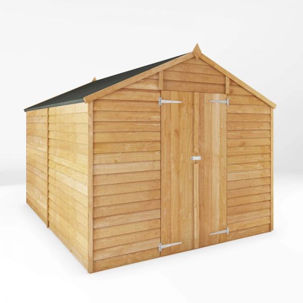 Mercia Overlap Apex Shed 10x8 - Windowless