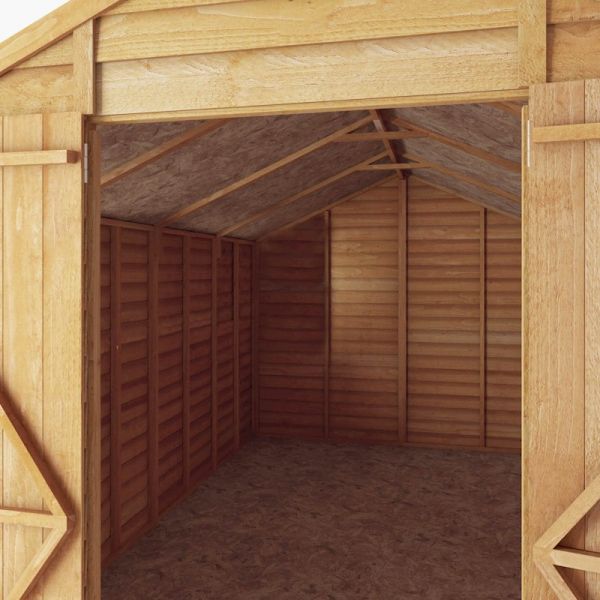 Mercia Overlap Apex Shed 12x8 - Windowless