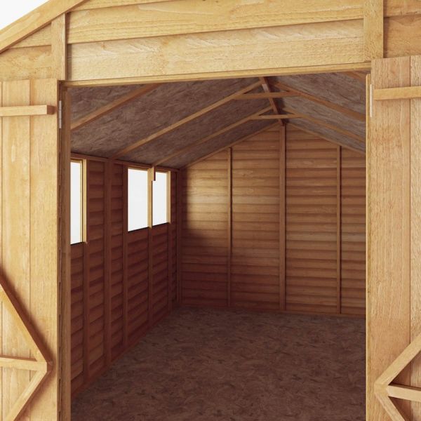 Mercia Overlap Apex Shed 12x8