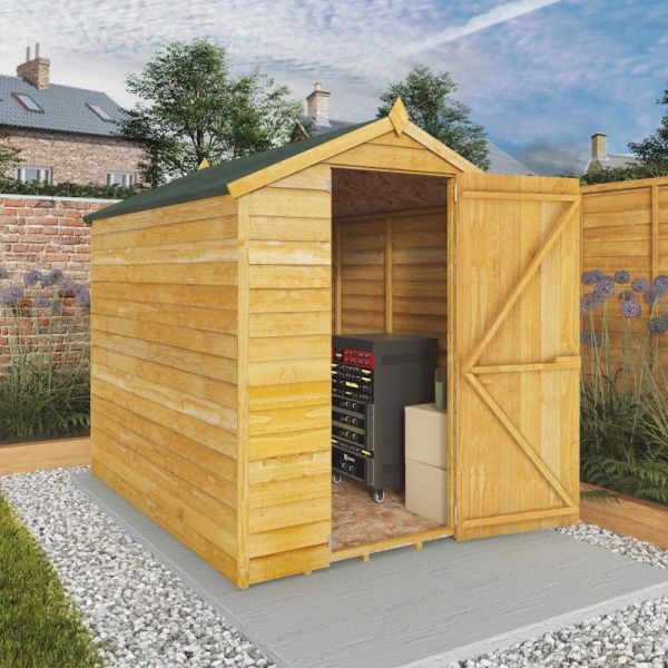 Mercia Overlap Apex Shed 7x5 - Windowless