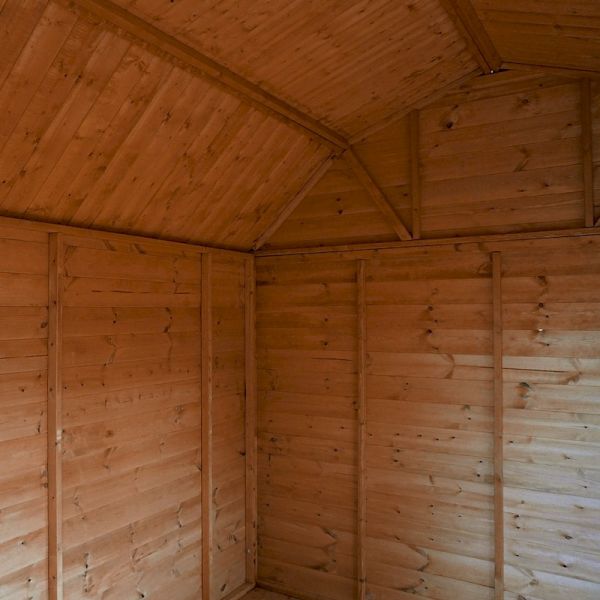 Mercia Premium Shiplap Dutch Barn Shed 8x8 - One Garden