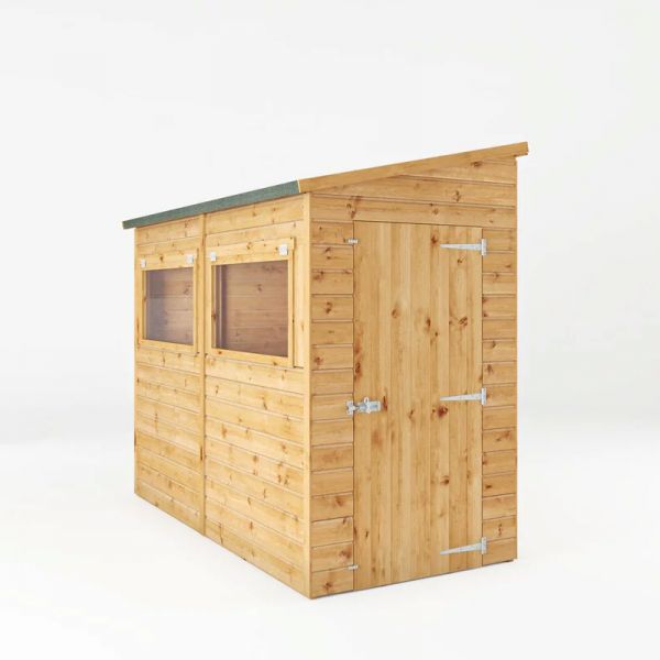 Mercia Premium Modular Shiplap Pent Shed 8x4