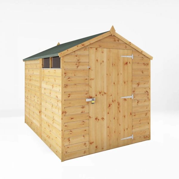 Mercia Shiplap Security Apex Shed 8x6