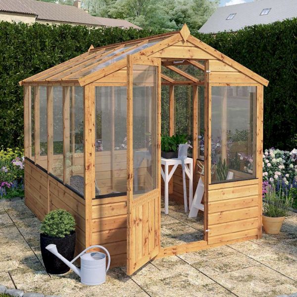 Mercia Traditional Greenhouse 8x6 - One Garden