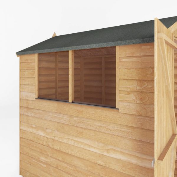 Mercia Value Overlap Apex Shed 6x4