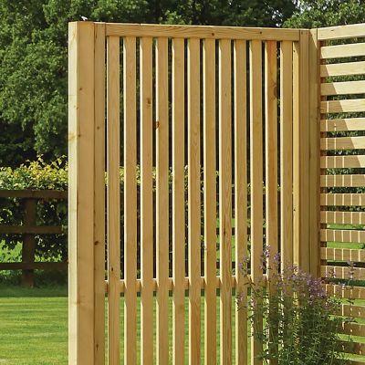 Rowlinson Garden Creations Vertical Slat Screen - 2 Pack ...