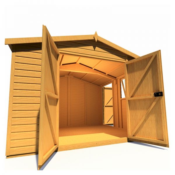 Shire Atlas Reverse Shed 10x10 with Single and Double Doors